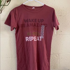 INSPIRATIONAL QUOTE TEE